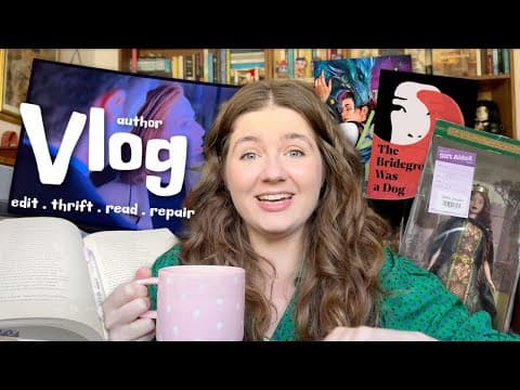 Writing, Reading & Staring Forlornly At My Leaking Ceiling... | Vlog