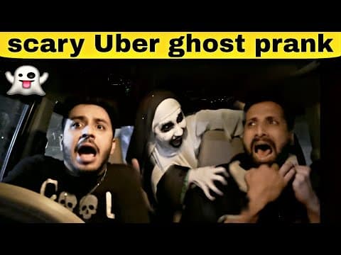 Scary Uber Ghost Prank