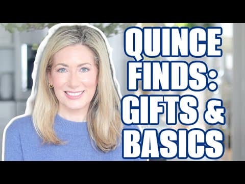 Quince Haul December 2025: Cozy Gifts & Wardrobe Basics