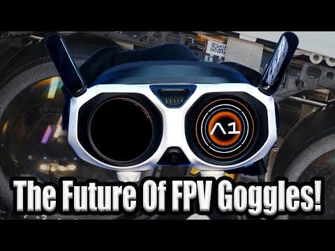 Antigravity A1 Vision Fpv Goggles - Overview - Teardown - Thoughts