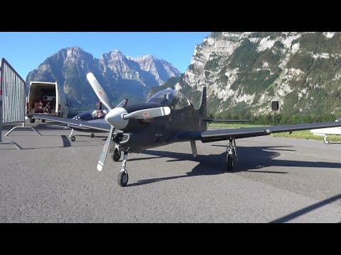 Turbine Propeller Rc Tucano Emb 314 Scale Model Airplane