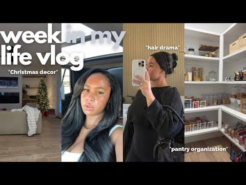 Weekly Vlog ! I'm Crashing Out + Ruined My Hair + Accutane + Cooking With Kenna + Podcast Update