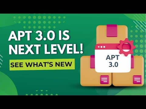 Apt 3.0: Debian And Ubuntu's Package Manager Got Huge Update