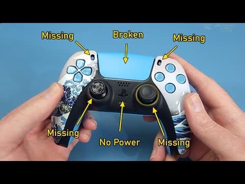 Can This Scrap Ps5 Controller Be Saved?