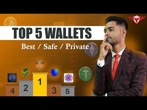 Top 5 Best & Safest Crypto Wallets 2025 | Secure Your Bitcoin & Altcoins