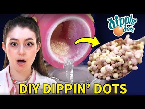 Liquid Nitrogen Dippin’ Dots: Diy Beats Store-bought!