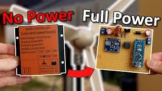 My Wind Generator Was Useless....until Now! (mppt)