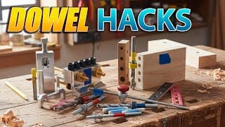 Woodworking Dowel Hacks For Better Joinery