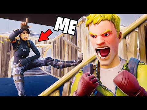 Destroying The Angriest Trash Talkers In Fortnite... (creative Fill)