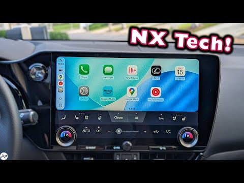 2026 Lexus Nx – 14" Infotainment Review | How To Use Carplay, Touchscreen, Pair Iphone, Bluetooth