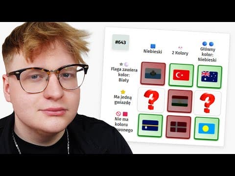 Geograficzne Kółko I Krzyżyk Ale To Wersja... Z Flagami