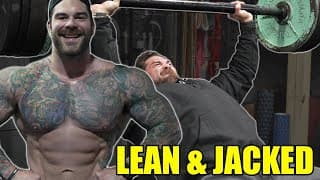 Getting Lean While Growing My Upper Body — Full Push Day Vlog