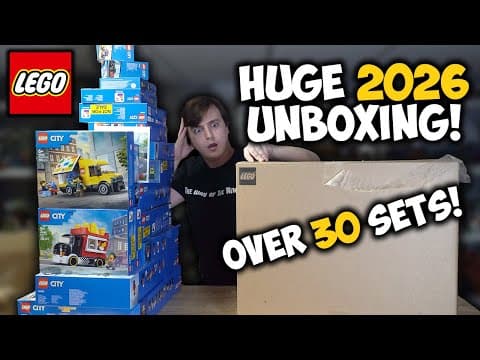 I Got Tons Of New 2026 Lego Sets Early! | Unboxing & First Reaction