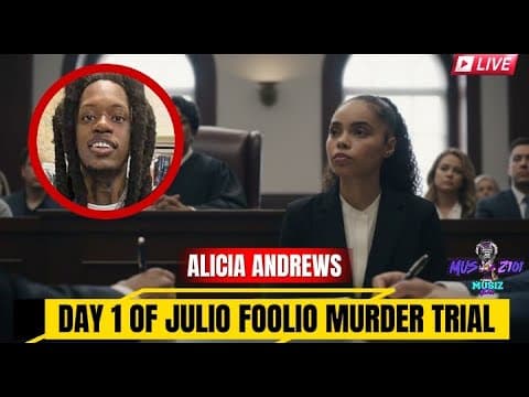 Live: Alicia Andrews, Julio Foolio Murder Trial Day 1