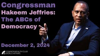 Congressman Hakeem Jeffries | The Abc's Of Democracy