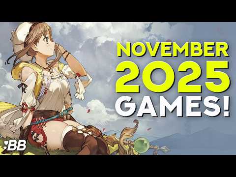 New Games In November 2025: Jrpgs, Indies, & Big Releases