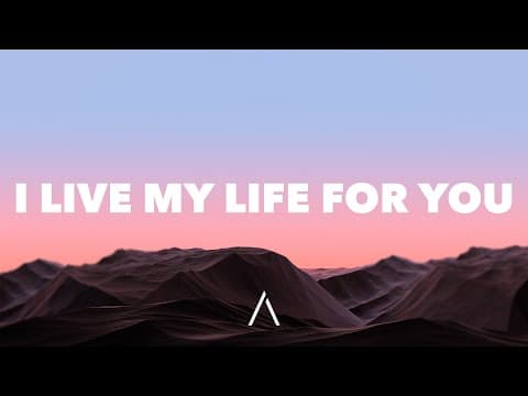 Firehouse - I Live My Life For You (lyrics)