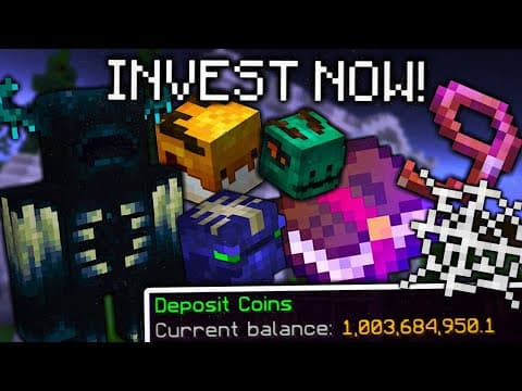 Invest In These Items In 2026 To Gain Billions! (hypixel Skyblock)