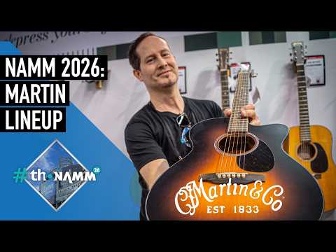 Everything New From Martin Guitar 2026 | Super Hd-28 & D-18, Road Series & Signatures | #thonamm26
