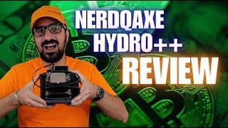 Nerdqaxe++ Hydro Review! Compact, Efficient, And Reliable Processing Power