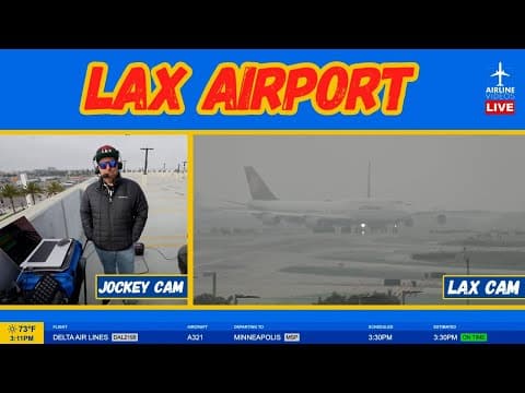 🔴live Los Angeles (lax) Airport Action! (january 20th, 2026)
