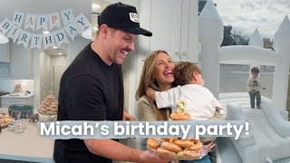 A Weekend In Our Life | Micah Turns 3, Prepping For Christmas & More!