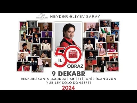 50 Yaş, 50 Obraz (tam Konsert)