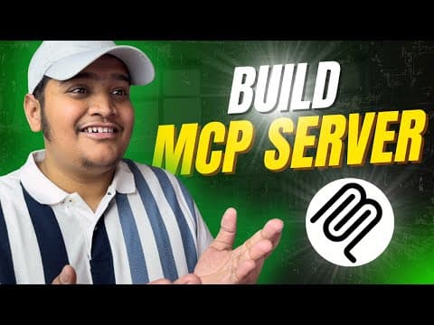Mcp Tutorial | Build Your Mcp Server From Scratch