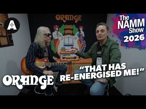 Best Video From Namm Yet?! Orange Or60 Valve Amp Head - Namm 2026