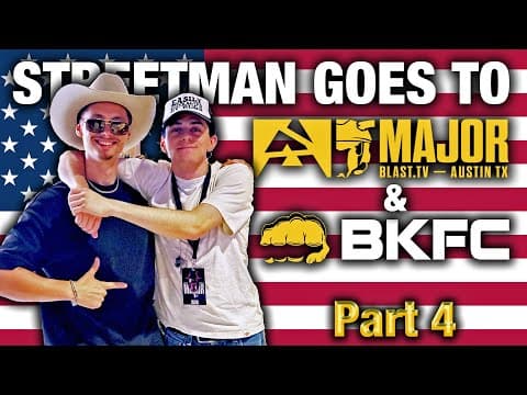 Cs2 Major And Bkfc (usa Vlog #4)