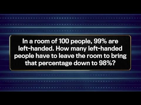 The Viral Math Problem, That Almost Nobody Can Solve