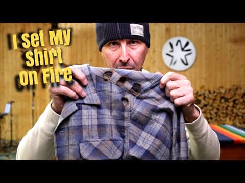 I Set My $300 Pendleton On Fire… Now It’s My Favorite Shirt Again