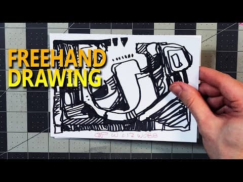 Drawing Without Thinking Tooooo Much