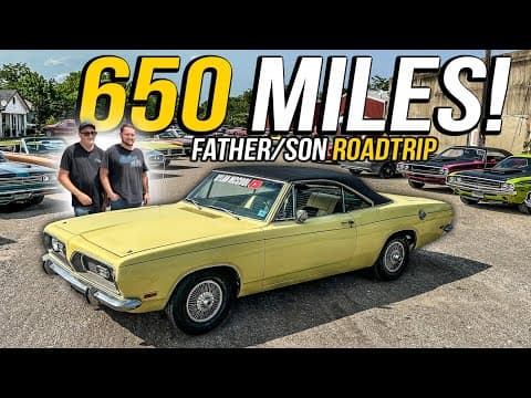 Can This Barracuda Survive A 650 Mile Roadtrip After Sitting 27 Years?