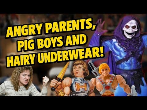 He-man: Live Shows, Upset Parents & Weird Merch! (compilation)