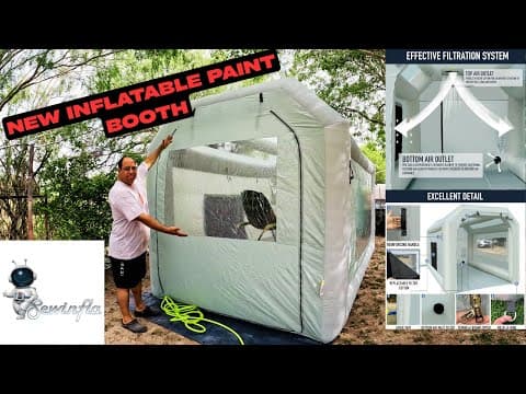 Sewinfla Inflatable Paint Booth Review / "inflatable Paint Booth – Is It Worth It?"