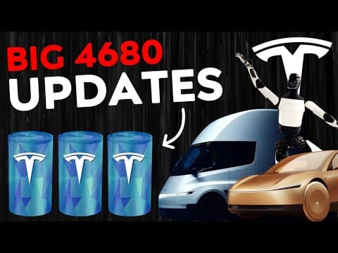 New Tesla 4680 Battery Manufacturing Tech + What Elon Musk Revealed