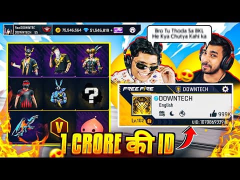I Purchased (₹1 Crore ) 7 Years Old Golden Elite 😱😳youtuber Account - Worth 0.1% People- Free Fire 🔥
