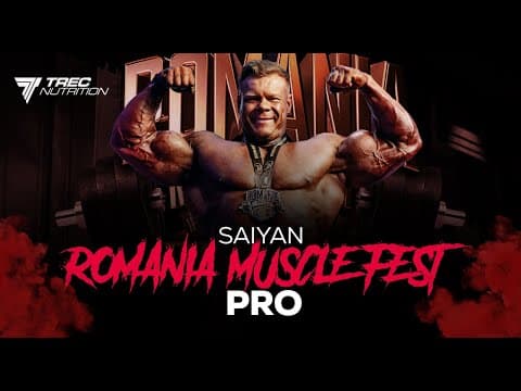 Saiyan Na Podium W Rumunii! Muscle Fest: Open Bodybuilding Pro – Damian "saiyan" Kuffel