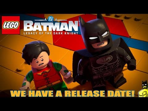 Lego Batman Legacy Of The Dark Knight Release Date Trailer! - Htg