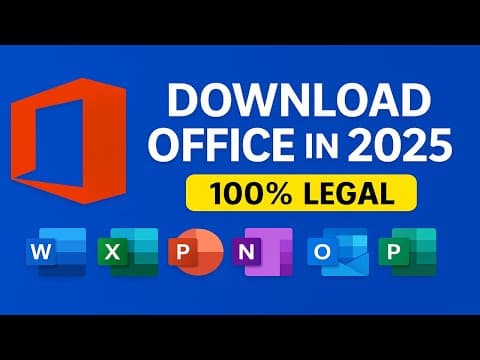 How To Download And Install Microsoft Office In 2025 (latest Update)
