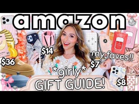 🎀 Girly Amazon Gift Guide 2025! Best Black Friday Gifts For Her! 💝 *almost* All Under $30! Must See🤩