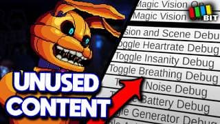 Fnaf Into The Pit Hides A Lot Of Content | Lost Bits [tetrabitgaming]