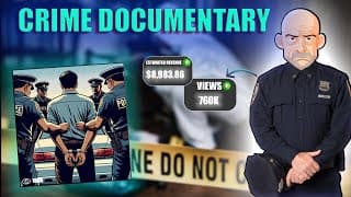 How I Make True Crime Documentary Videos With Ai | Full Course ($500/day)