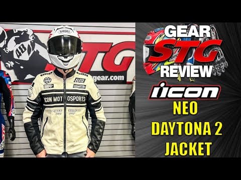 Icon Neo Daytona 2 Jacket Review From Sportbiketrackgear.com
