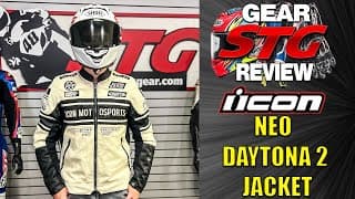 Icon Neo Daytona 2 Jacket Review From Sportbiketrackgear.com