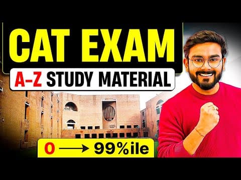 Cat Preparation Strategy | Best Books For Cat 2025 Exam | Crack Cat Exam