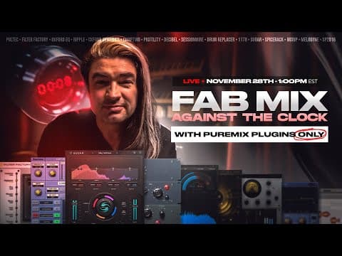 Black Friday Live Mix Session With Fab Dupont | Puremix
