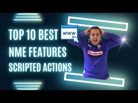 The 10 Best Nme Features | Scripted Actions