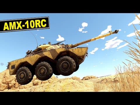 I Bet You Didin't Know Some Unusual Abilities Of This Tank ▶️ Amx-10rc